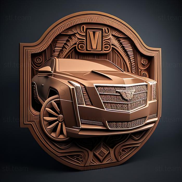 3D модель Cadillac XTS (STL)
